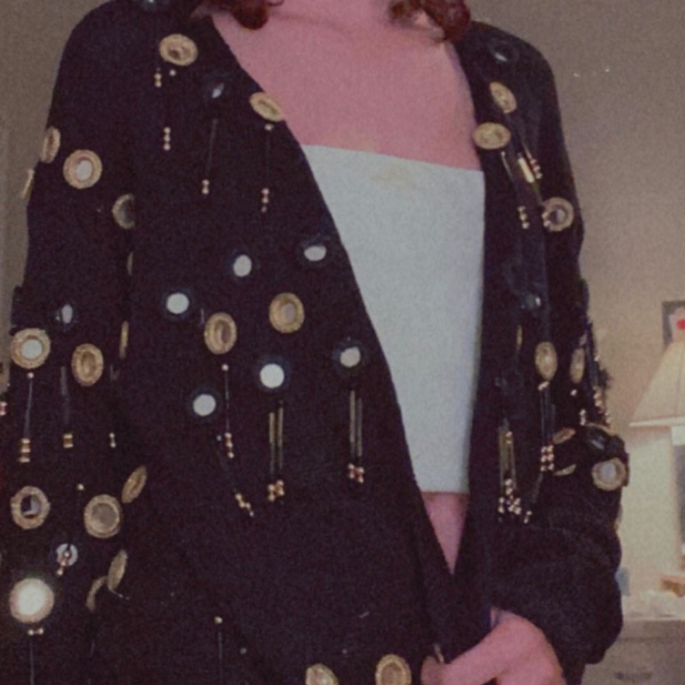 cute mirror cardigan